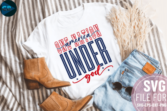 America One Nation Under God SVG Design Review