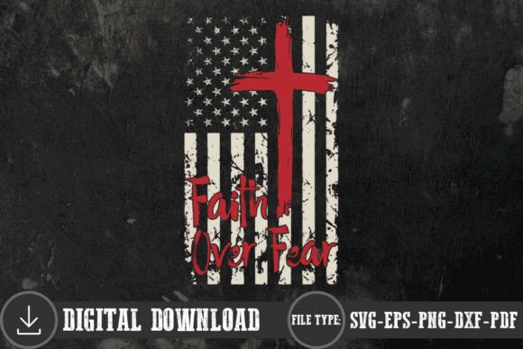Faith over Fear American Flag Shirt SVG Review for Real Projects