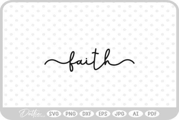 Faith Script Fancy Text Embroidery Design Review