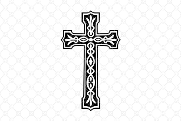 Holy Cross SVG 023: A Faith-Based Embroidery Design for Real Projects