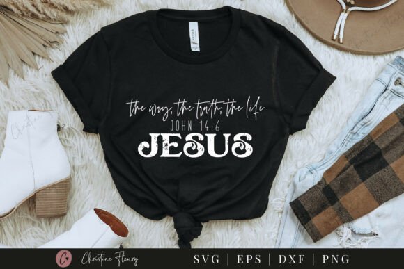 The Way the Truth SVG Boho Christian PNG Review